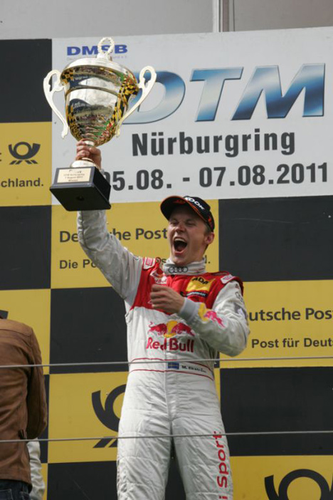 Mattias Ekström snuppede en flot sejr.